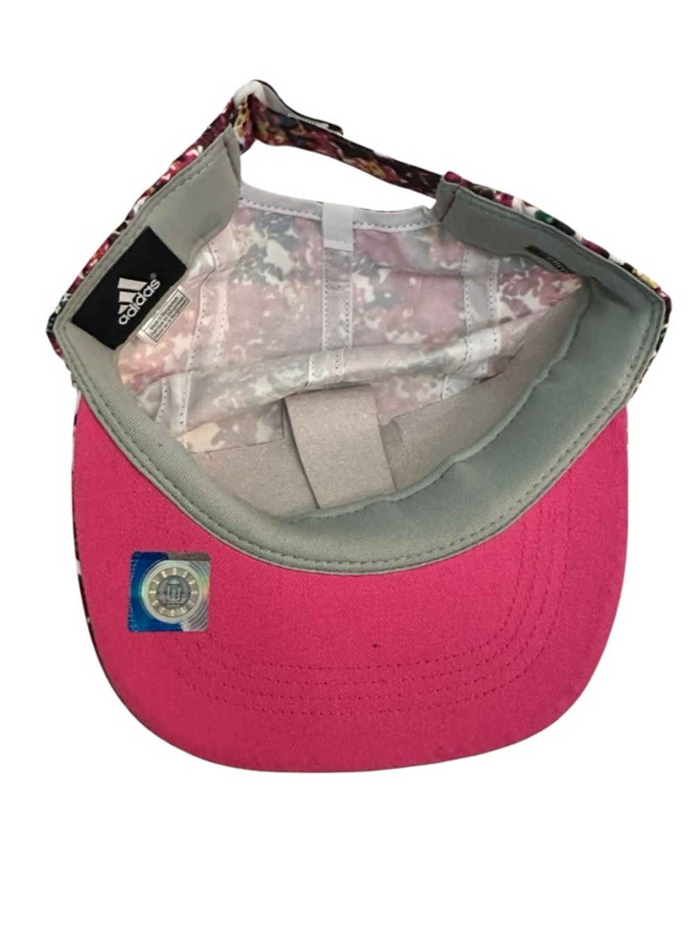 Adidas Climalite Floral Snapback Hat One Size Pink Multicolor - Picture 4 of 6
